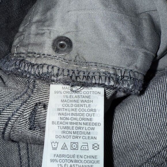 Prana Jeans Mens 28x34 Blue Straight Denim Organic Cotton Pants Stretch Comfort - Picture 5 of 12